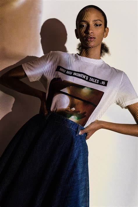 miu miu tales t shirt|Miu Miu 2018 Women's Tales T.